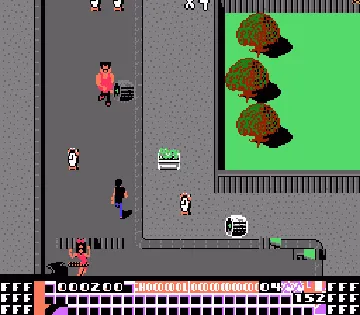 Back to the Future (USA) screen shot game playing